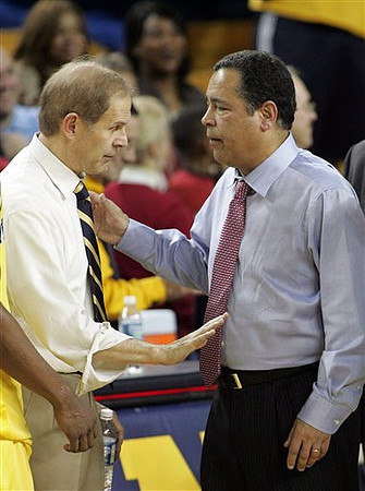 John Beilein and Kelvin Sampson