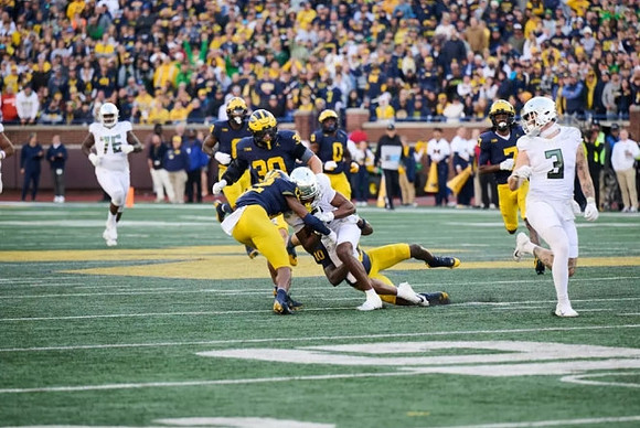 Aamir Hall (12), Zeke Berry (10), Jimmy Rolder (30), Josaiah Stewart (0), and Makari Paige (7)