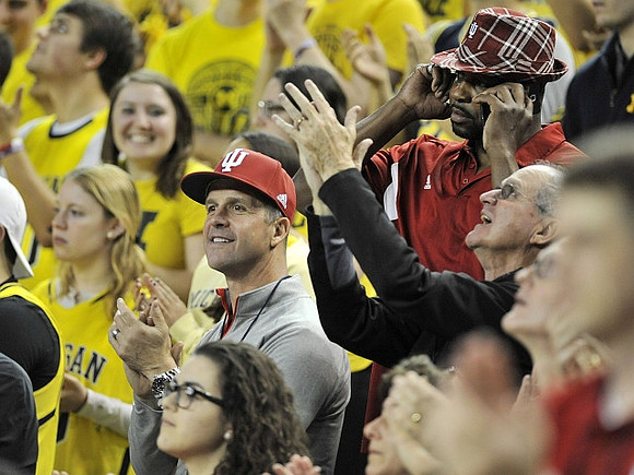 John Harbaugh and Jack Harbaugh