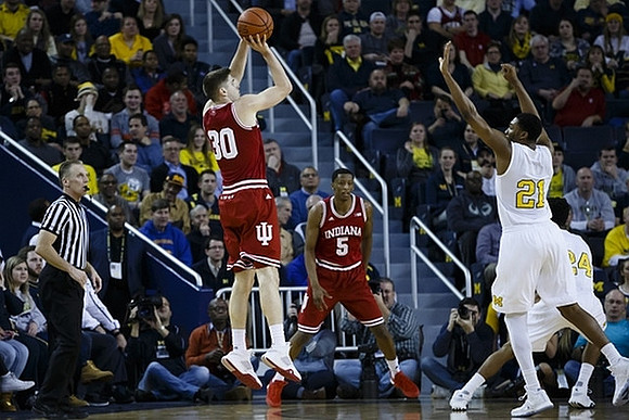 Mark Donnal (34) and Aubrey Dawkins (24)