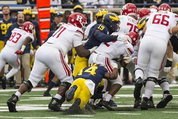 Cameron McGrone (44) and Kwity Paye (19)
