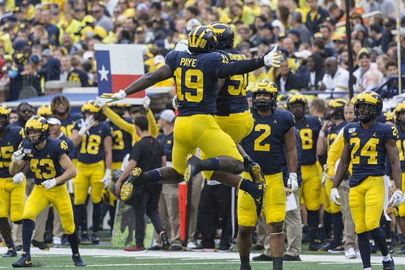Jake McCurry (43), Kwity Paye (19), Michael Dwumfour (50), Carlo Kemp (2), and Lavert Hill (24)