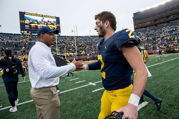 Josh Gattis and Shea Patterson (2)