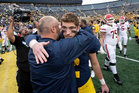 Chris Partridge and Shea Patterson (2)