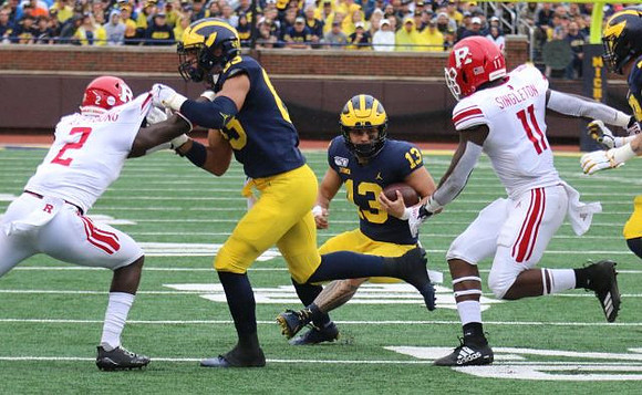 Erick All (83) and Tru Wilson (13)