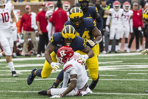 Michael Barrett (23) and Jordan Anthony (34)