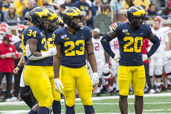 Jordan Anthony (34), Michael Barrett (23), and Brad Hawkins (20)