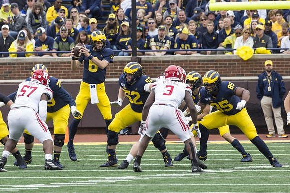 Greg Robinson (79), Michael Sessa (6), Karsen Barnhart (52), Nicholas Capatina (20), and Mustapha Muhammad (85)