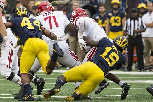 Cameron McGrone (44) and Kwity Paye (19)