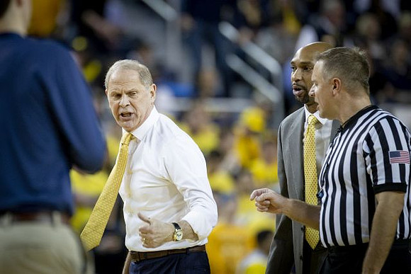 John Beilein and Saddi Washington