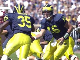 John Navarre (16) and B.J. Askew (35)