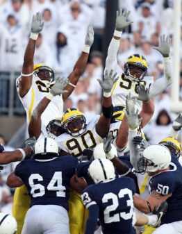 Tim Jamison (90) and Brandon Herron (58)