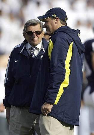 Joe Paterno and Rich Rodriguez