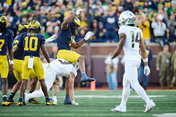 TJ Guy (42), Zeke Berry (10), and Jaishawn Barham (1)