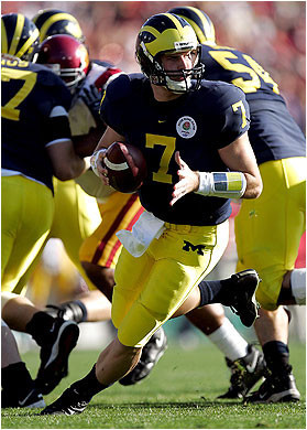 Adam Kraus, Chad Henne, and Mark Bihl