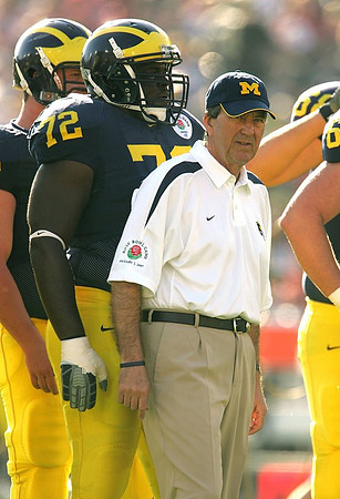 Rueben Riley Jr. and Lloyd Carr