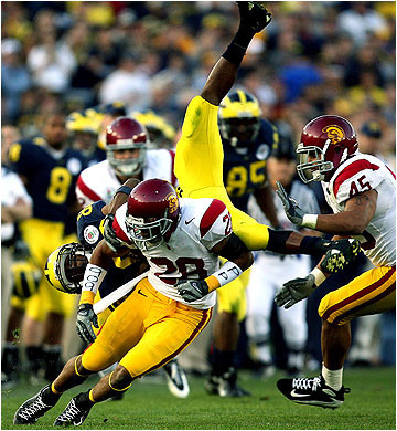 Mario Manningham and Carson Butler