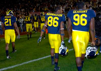Ryan Mundy, Mario Manningham, and Eugene Germany
