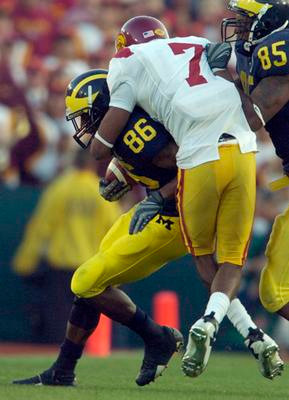 Mario Manningham and Carson Butler