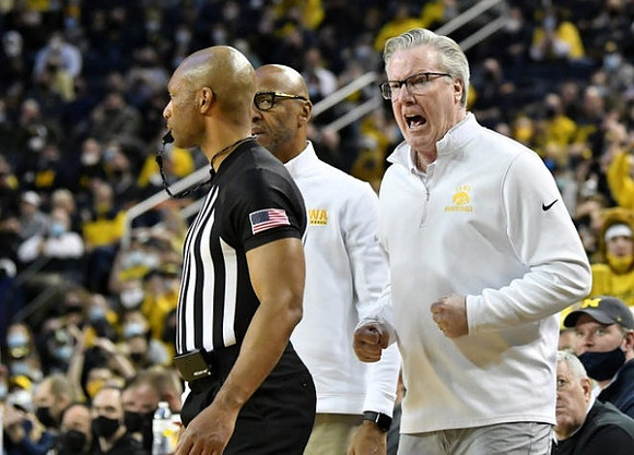 Iowa Head Coach Fran McCaffery