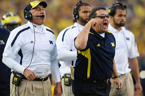 Greg Mattison and Brady Hoke