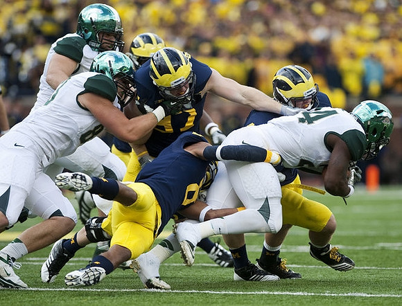 J.T. Floyd (8), Brennen Beyer (97), and Desmond Morgan (48)