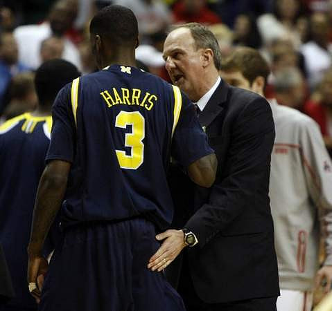 Manny Harris (3) and Thad Matta