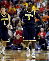 Stu Douglass (1) and Manny Harris (3)