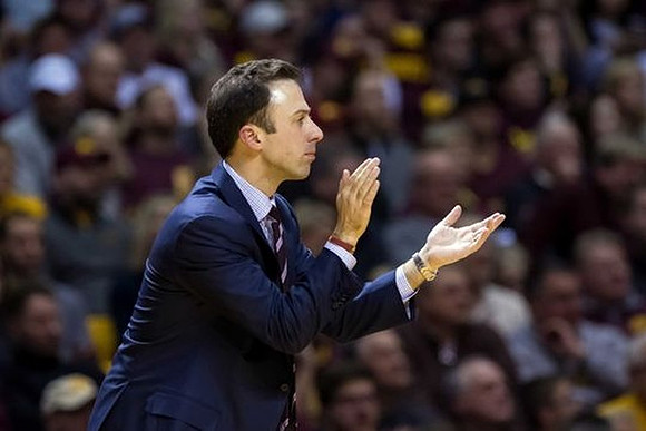 Minnesota Head Coach Richard Pitino