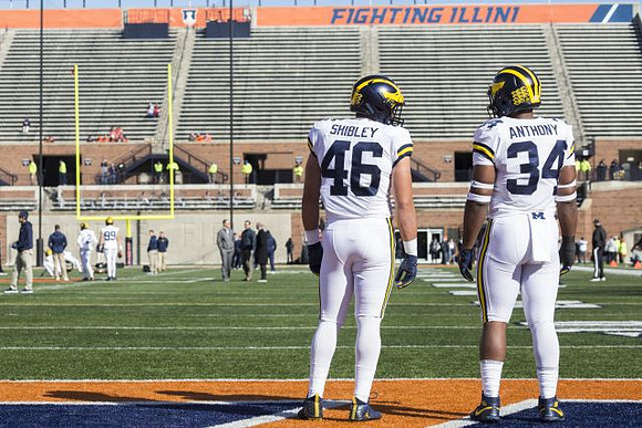 Adam Shibley (46) and Jordan Anthony (34)