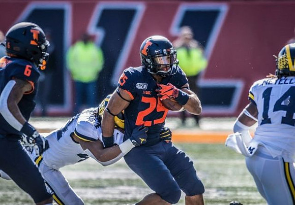 Michael Danna (4) and Josh Metellus (14)
