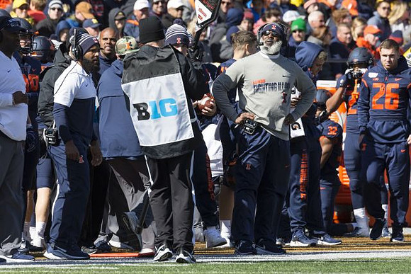 Illinois Head Coach Lovie Smith