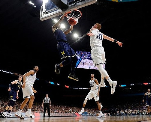Moritz Wagner (13), Charles Matthews (1), and Zavier Simpson (3)