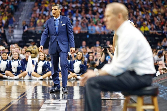 Villanova Head Coach Jay Wright and John Beilein