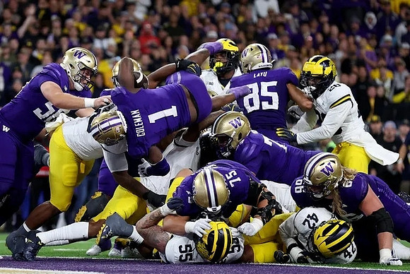 Mason Graham (55), TJ Guy (42), and Quinten Johnson (28)