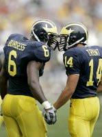 Prescott Burgess (6) and Morgan Trent (14)