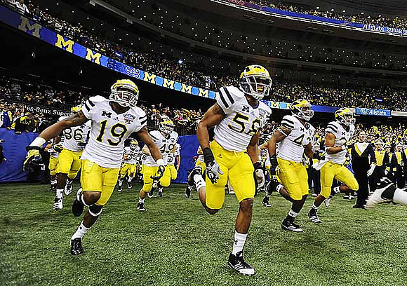 Kevin Koger (86), Kelvin Grady (19), Brandon Herron (58), and J.B. Fitzgerald (42)