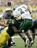 Prescott Burgess (6) and LaMarr Woodley (56)