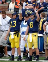 Jeff Kastl (13) and Matt Wilde (8)