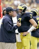 Lloyd Carr and Chad Henne (7)