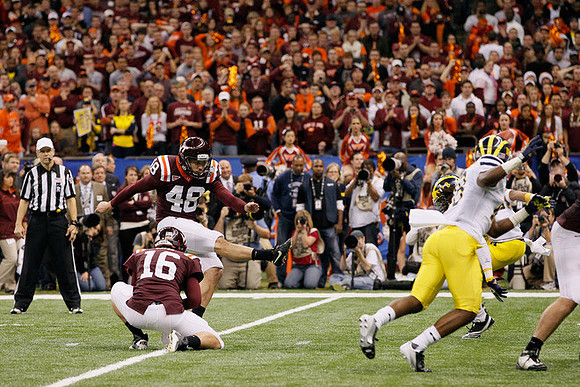J.T. Floyd (8) and Blake Countess (18)