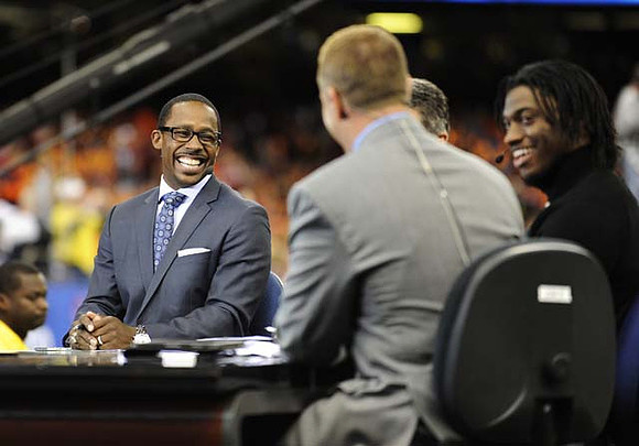 Desmond Howard and Kirk Herbstreit, and Robert Griffin III