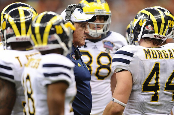 Blake Countess (18), Greg Mattison, Desmond Morgan (44), and Craig Roh (88)