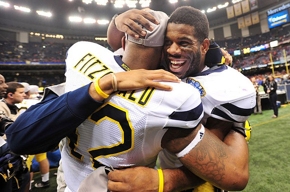 J.B. Fitzgerald (42) and Kevin Koger (86)