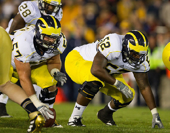 Elliott Mealer (57), Fitzgerald Toussaint (28), and Ricky Barnum (52)