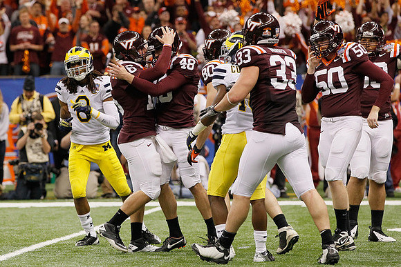 J.T. Floyd (8) and Blake Countess (18)