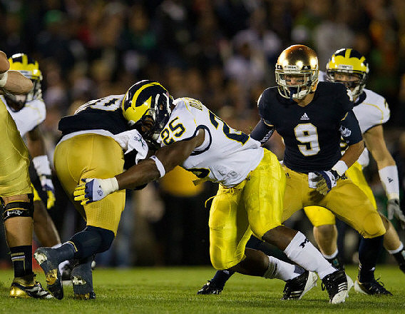 Kenny Demens (25) and Jordan Kovacs (32)