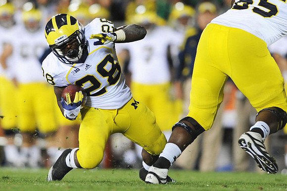 Fitzgerald Toussaint (28) and Patrick Omameh (65)