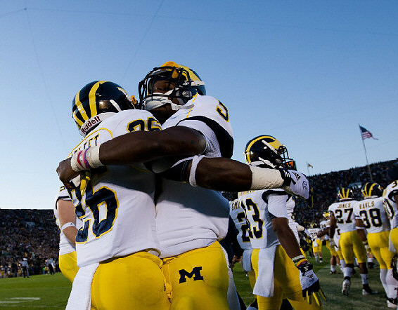 Dennis Norfleet (26), Justice Hayes (5), Floyd Simmons (23), Mike Jones (27), and Thomas Rawls (38)