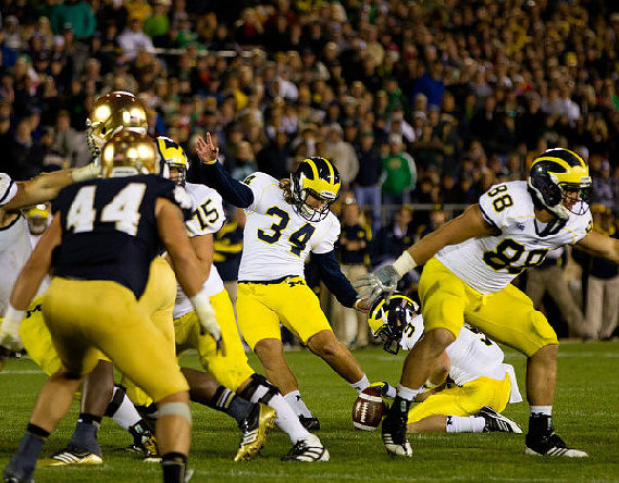 Michael Schofield (75), Brendan Gibbons (34), Drew Dileo (9), and Craig Roh (88)